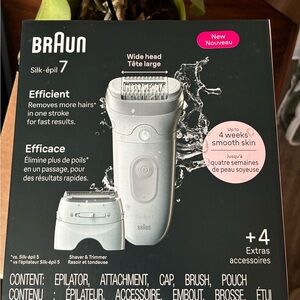 Silk-épil 7 Epilator - White